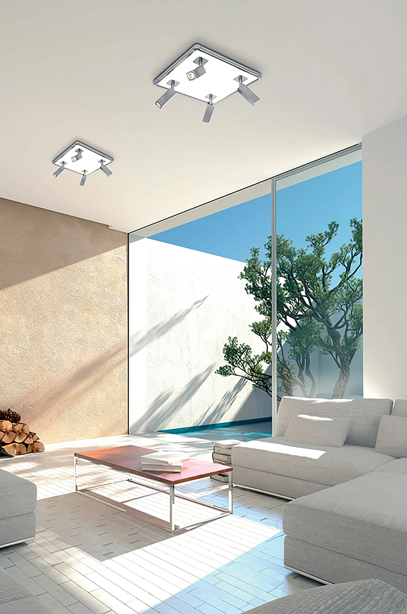 Ibiza Ceiling Lights Mantra Flush Fittings